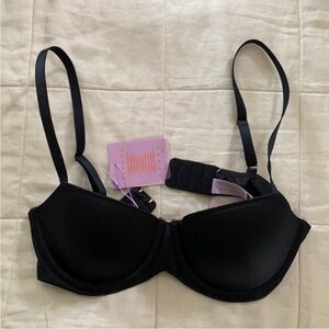 Savage X Fenty Black Balconette Bra 36D
